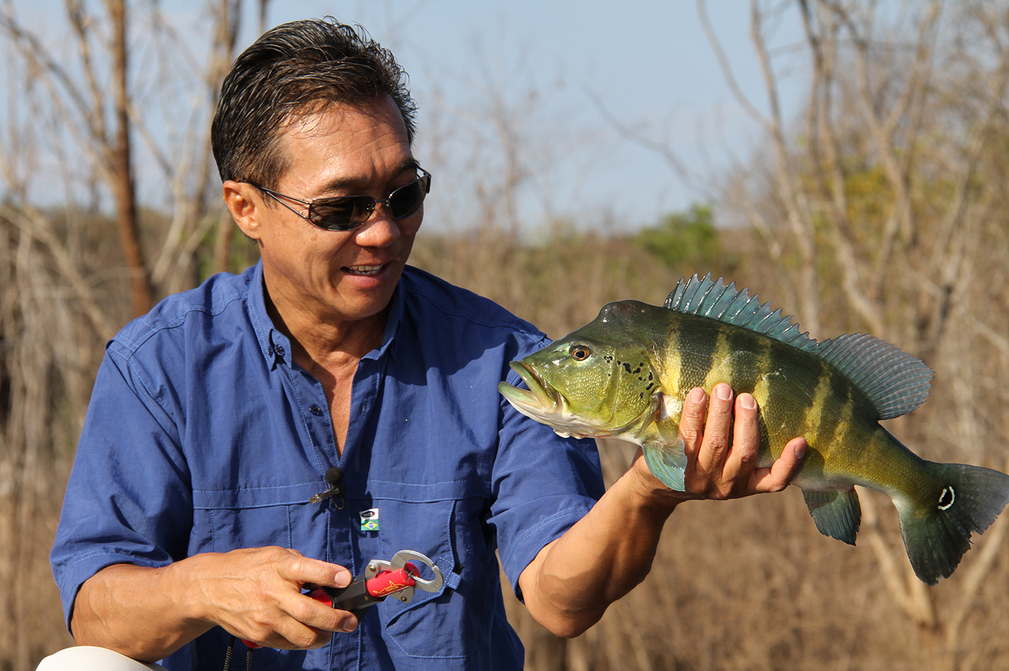 Sr. e Sra. Nakamura - Pescaria na Amazônia. 